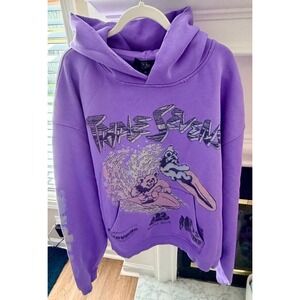 Triple Sevens Surf Hoodie Purple Size XL NWT